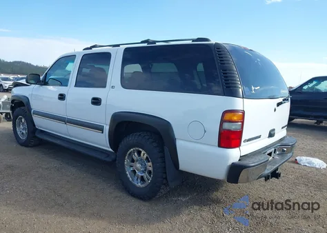 2002 Chevrolet Suburban 1500 Ls из США, поврежденный, VIN 1GNFK16Z62J129784